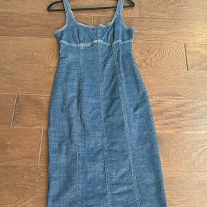 Denim Sleeveless Dress